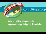 Max talks about his upcoming trip to Florida